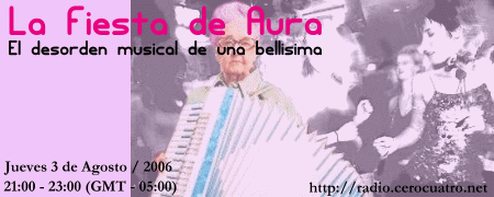 Aura Violeta en Radio 04